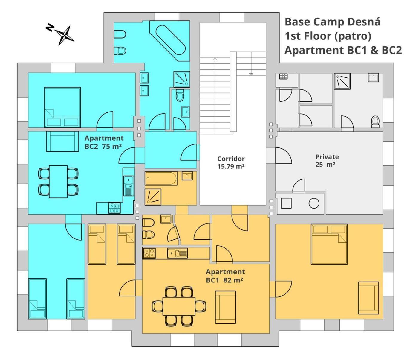 Apartamento Base Camp Desna Habitación foto